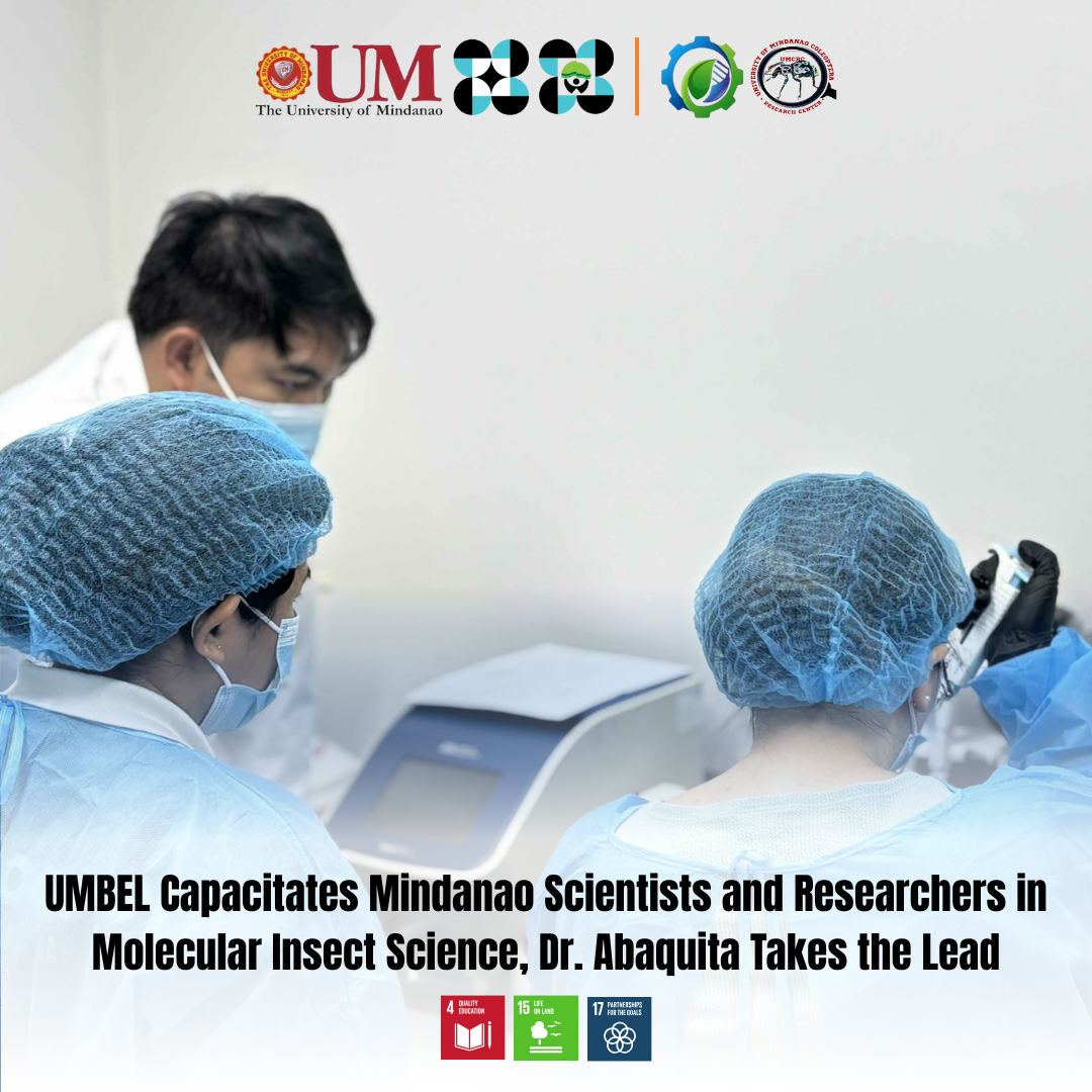 UMBEL Capacitates Mindanao Scientists and Researchers in Molecular Insect Science, Dr. Abaquita Takes the Lead - Image 3